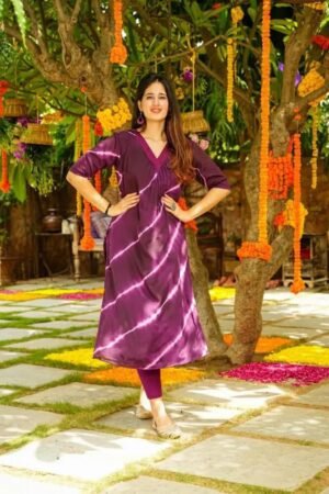 Tye Dye Kurti - Image 3