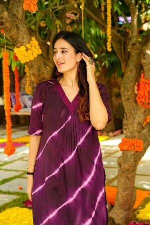 Tye Dye Kurti - Image 4