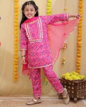 Bandhej Suit Set