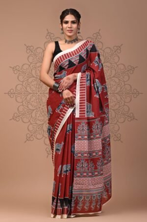 Chanderi Saree