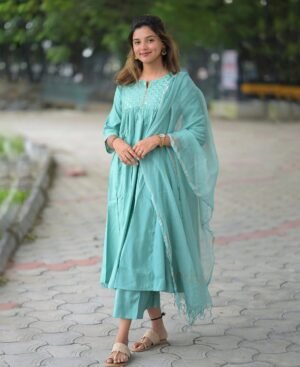Anarkali Kurti Pant Plazzo