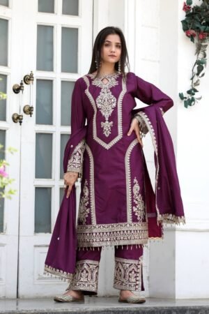Plazzo and dupatta - Image 6