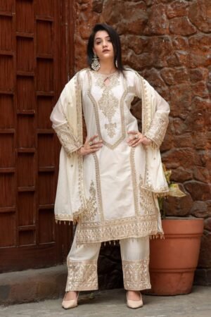 Plazzo and dupatta - Image 3