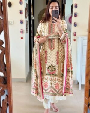 Chanderi Suit