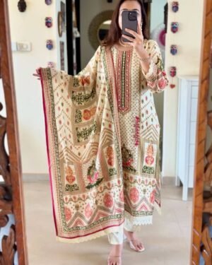 Chanderi Suit - Image 3